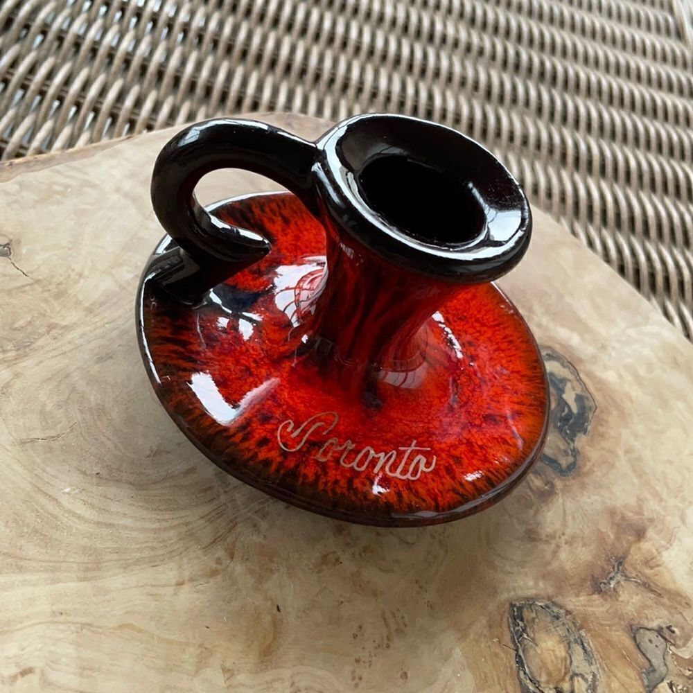Vintage Evangeline Candle Holder / Chamberstick